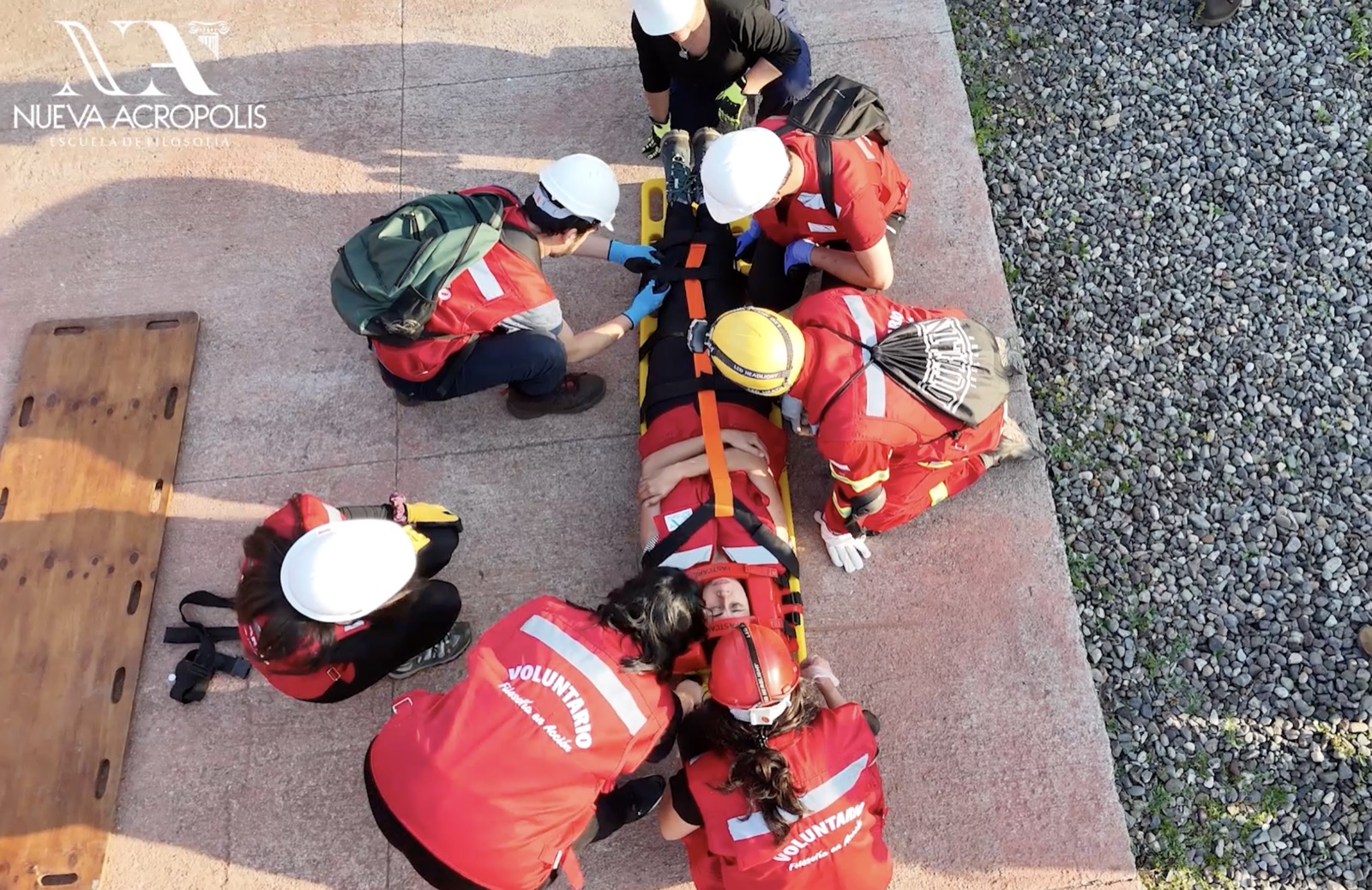 Entrenamiento de rescate