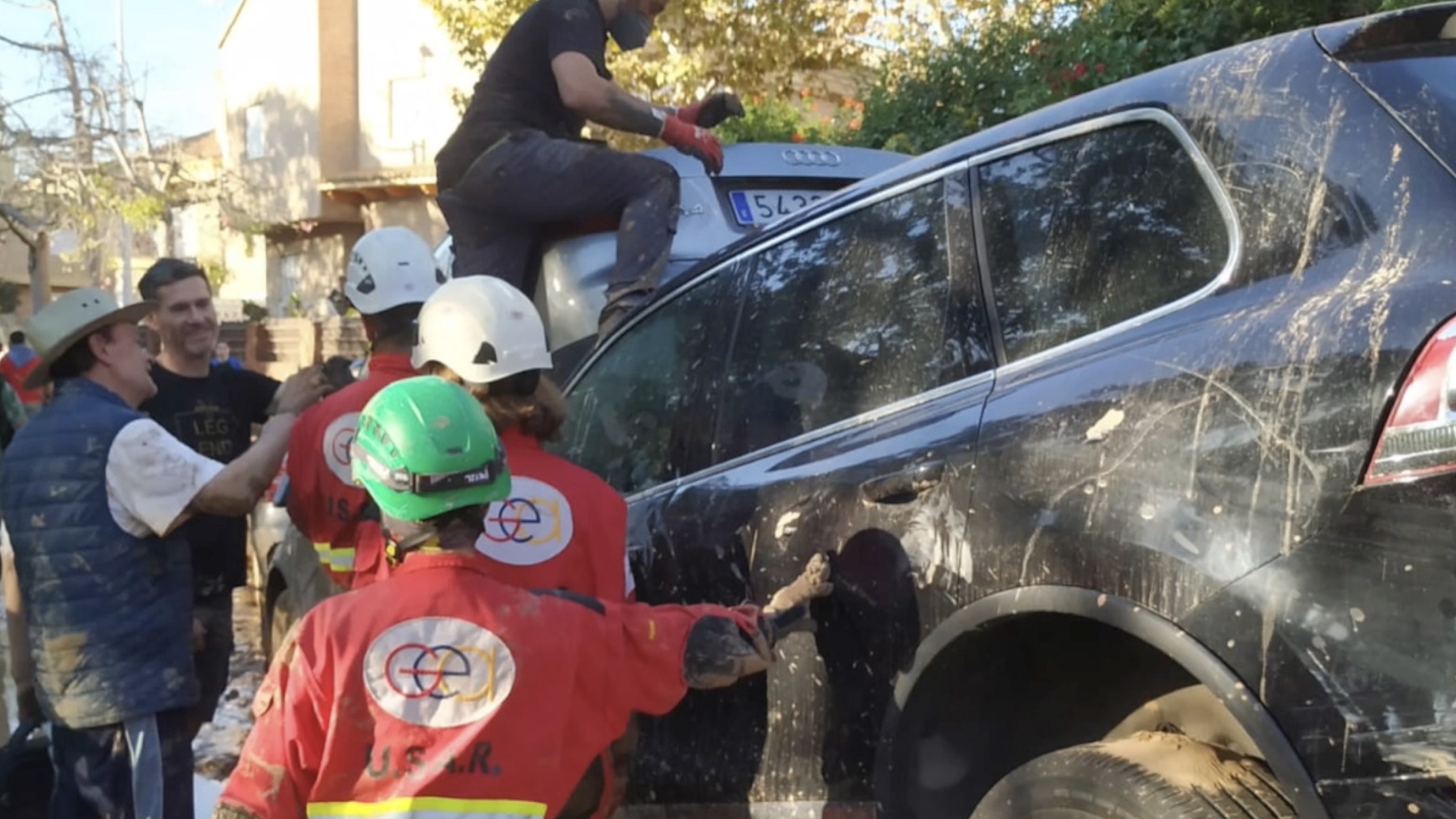 USAR tras inundación y lodo